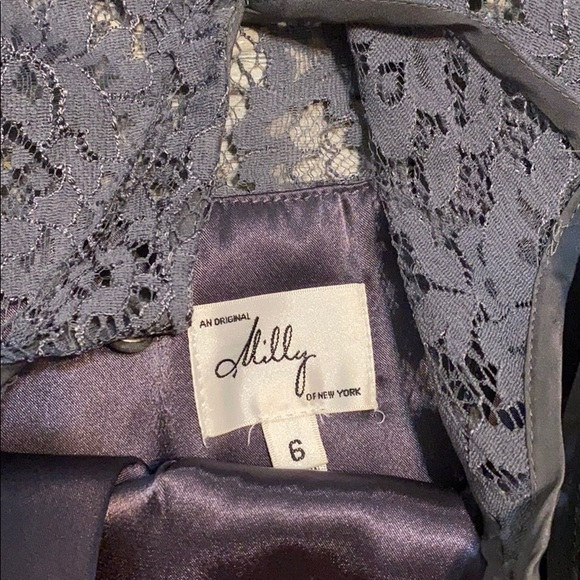 Grey Lace Milly of New York Dress - Picture 2 of 2